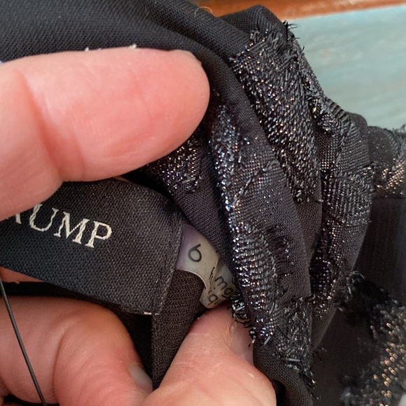 Ivanka Trump NWT sz 6 Elegant Black Sleeveless Dress - Picture 3 of 12